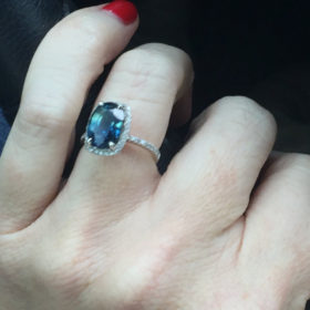 sapphire engagement rings